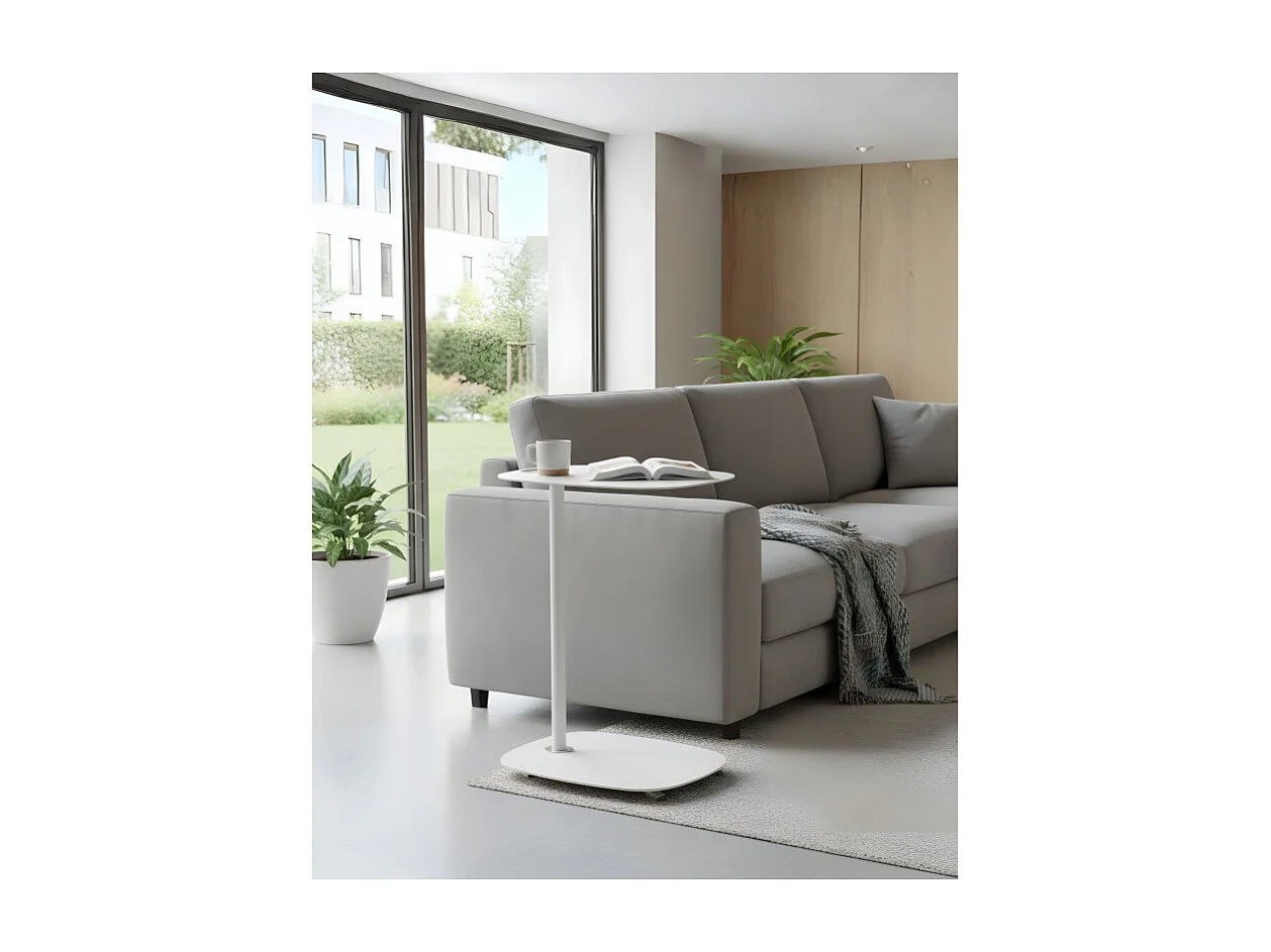 Beistelltisch mit Rollen EVI - skandinavisches Design, kompakt, praktisch und funktional