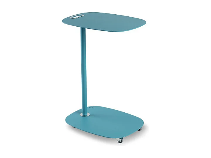 Tavolino con ruote EVI - design scandinavo, compatto, pratico e funzionale