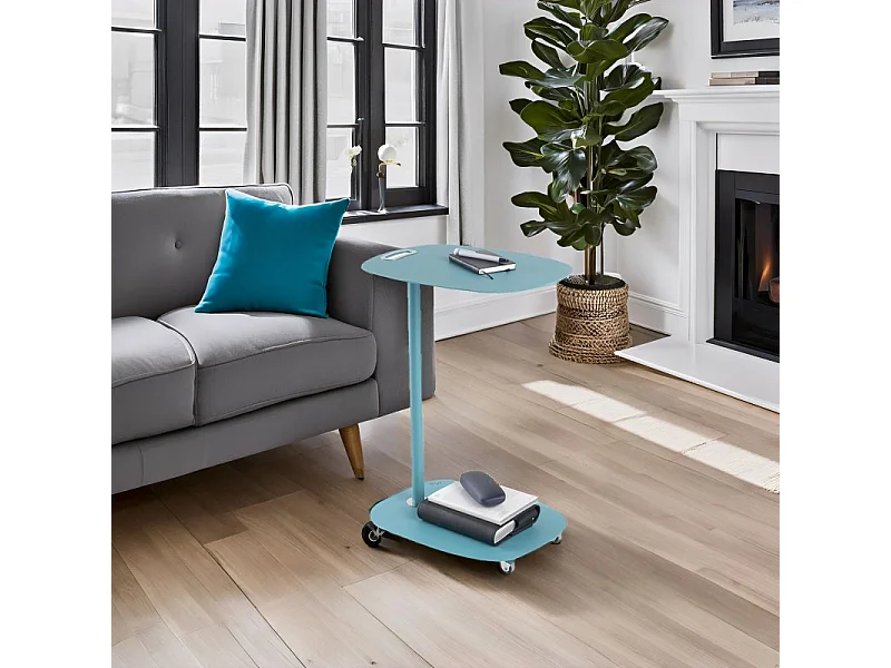 Tavolino con ruote EVI: un design scandinavo, resistente, pratico e funzionale