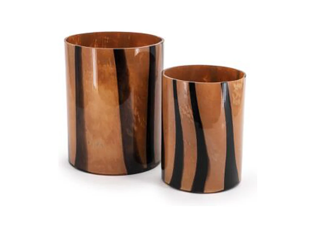 Vaas Niala - Bruin - 15x15x20 cm