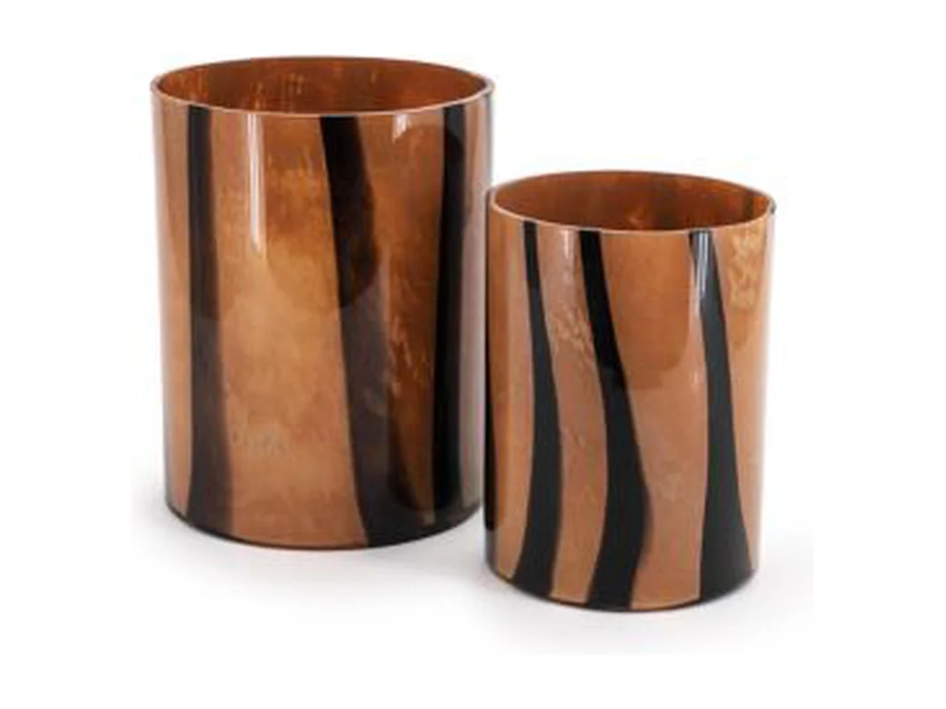 Vase Niala - Marron - 15x15x20 cm