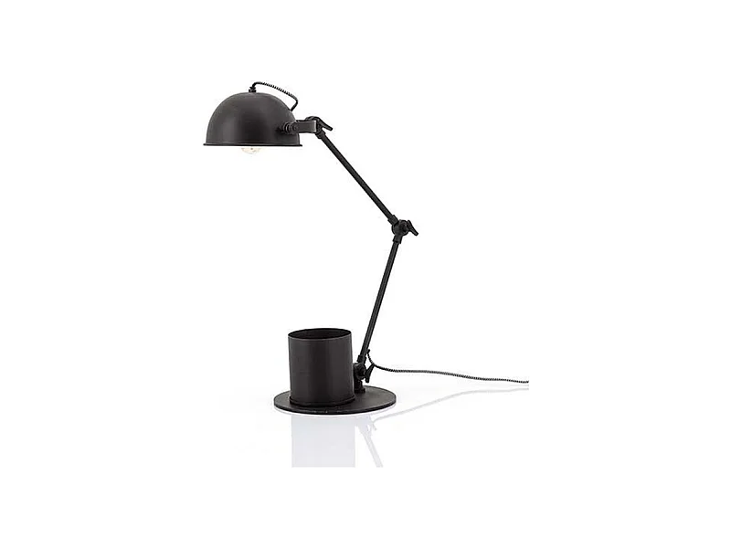Lampe à poser Furnilux - Métal noir - 23x51x45 cm