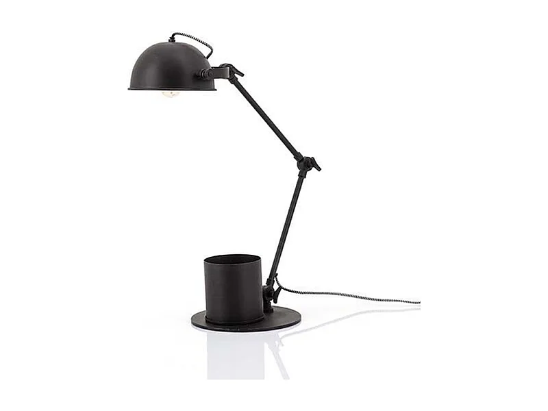 Lampe à poser Furnilux - Métal noir - 23x51x45 cm