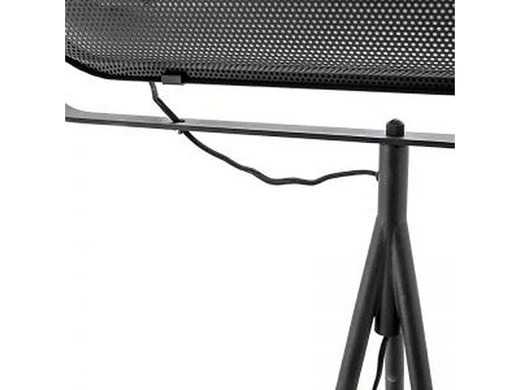 Lampadaire Furnilux Bernini - Noir - Lot de 2