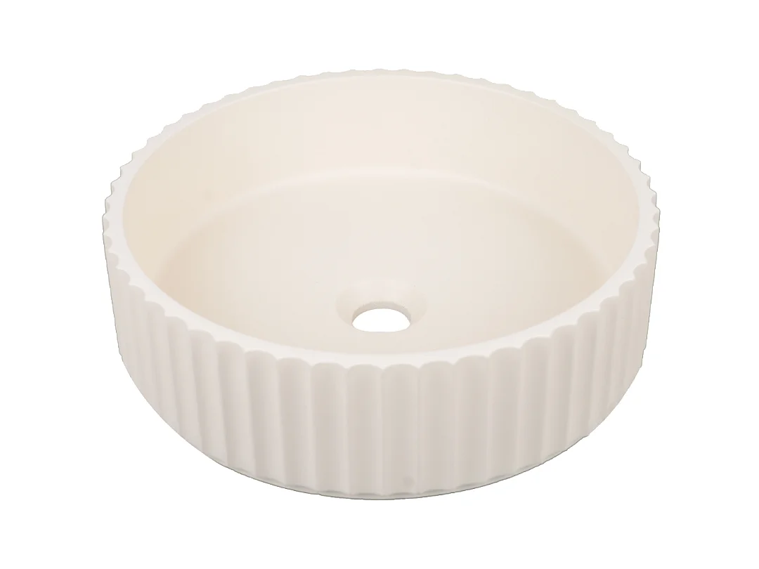 Architek vasque à poser en béton blanc - Essebagno