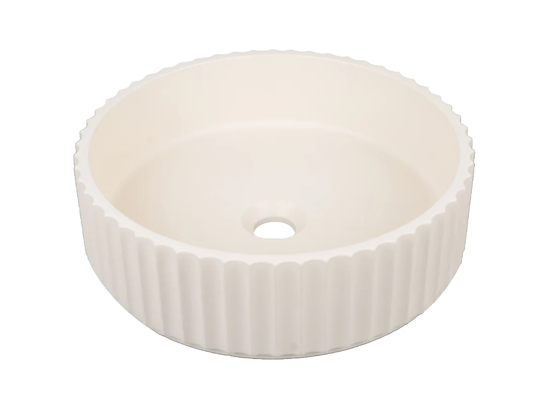 Architek vasque à poser en béton blanc - Essebagno