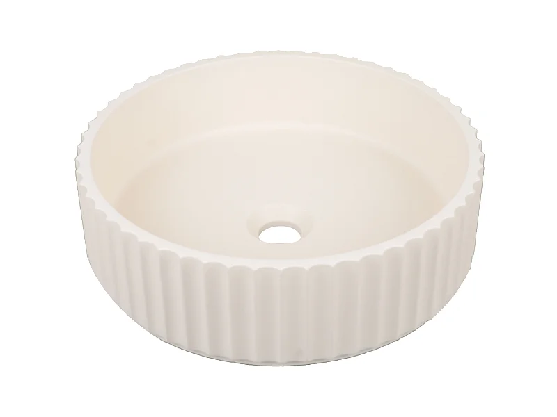 Architek vasque à poser en béton blanc - Essebagno