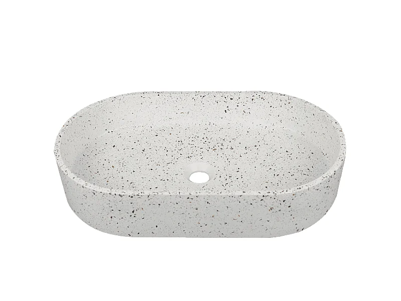 Vasque à poser en béton terrazzo - Essebagno