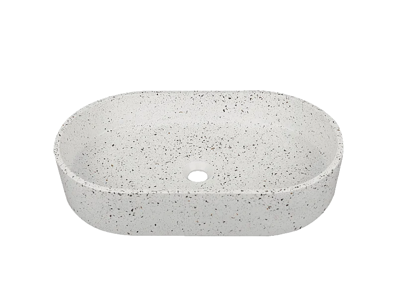 Vasque à poser en béton terrazzo - Essebagno