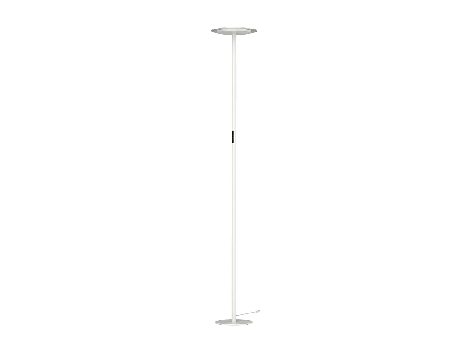 Grand lampadaire de bureau blanc LED dimmable - Lelia