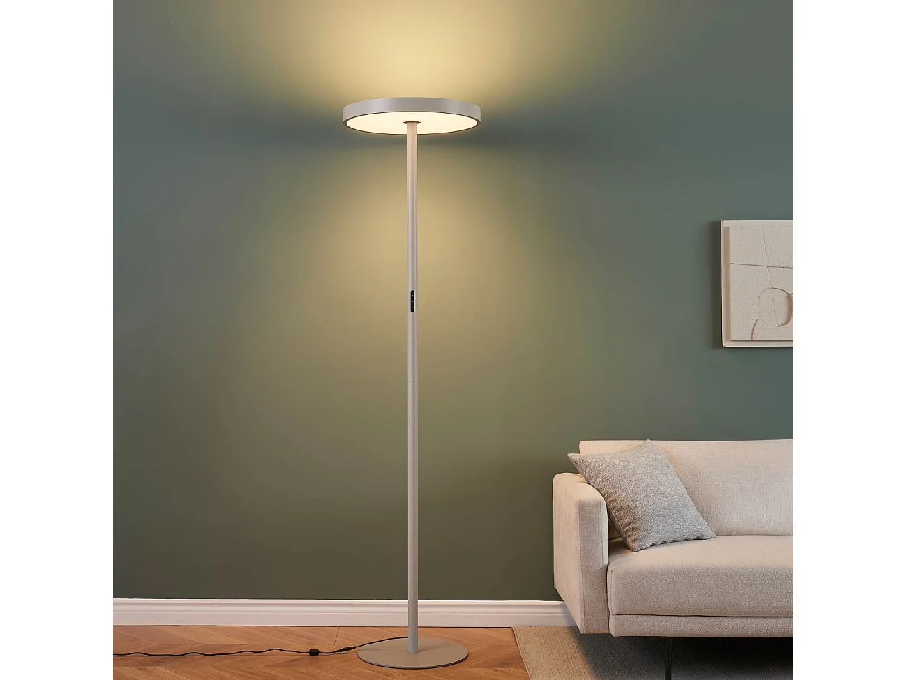 Lampadaire LED dimmable avec contrôle tactile et CCT - Nolan