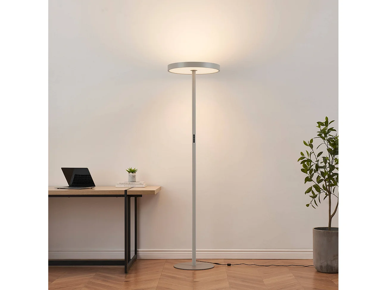 Lampadaire LED dimmable avec contrôle tactile et CCT - Nolan