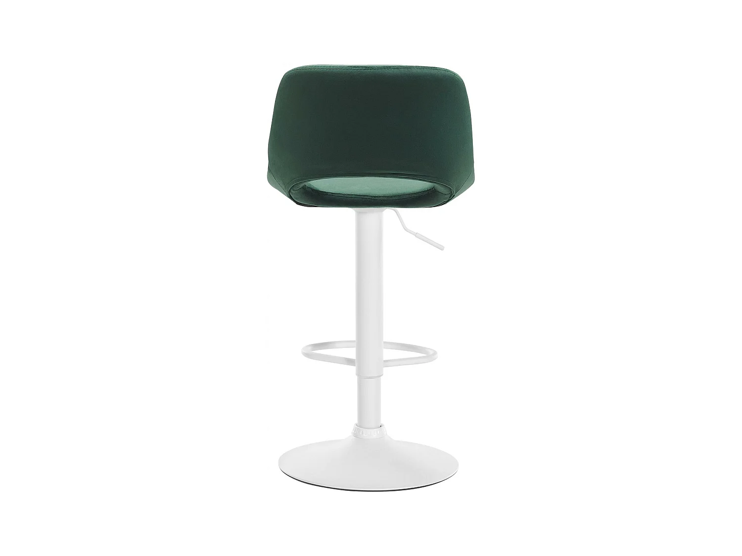 Lot de 2  Tabouret de bar - Velours - Vert - Camden