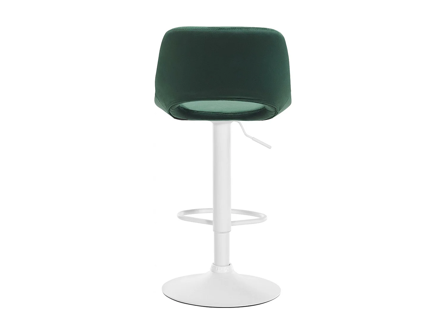 Lot de 2  Tabouret de bar - Velours - Vert - Camden