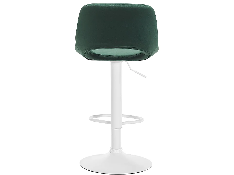 Lot de 2  Tabouret de bar - Velours - Vert - Camden