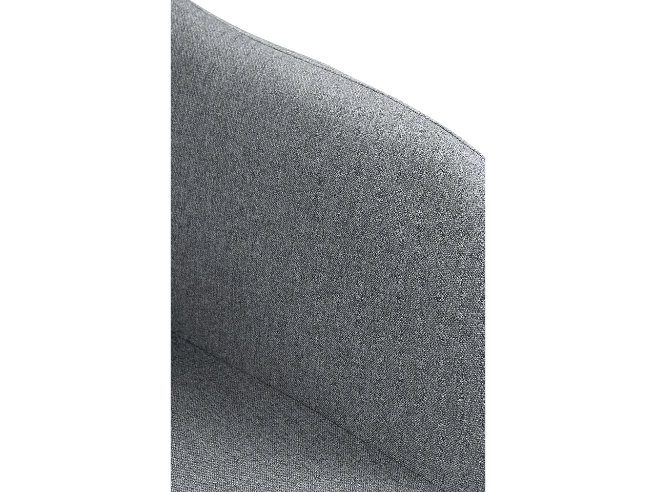 Tabouret de bar - Tissu - Gris - Natoma