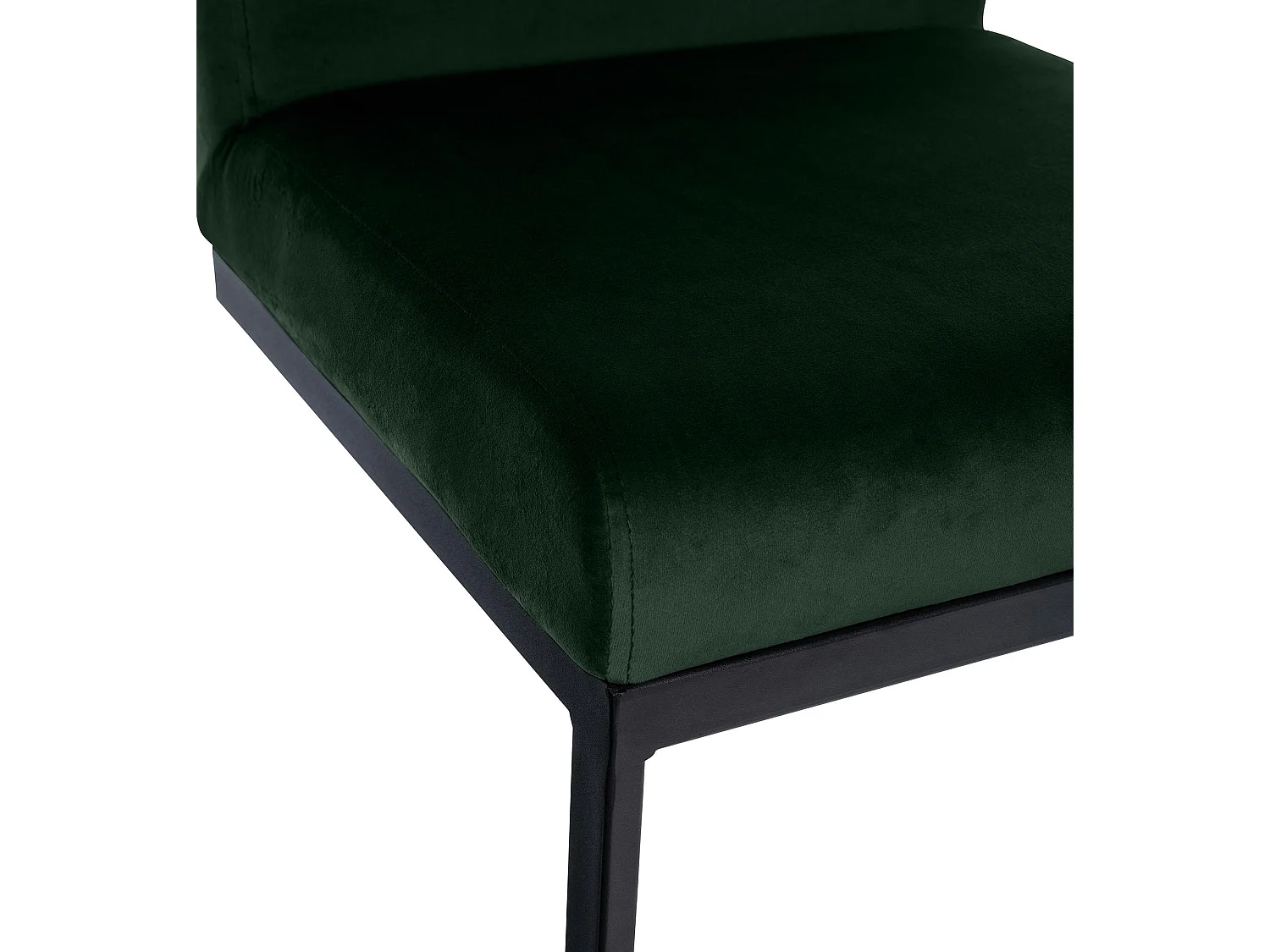 Tabouret de bar - Velours - Vert - Hopewell