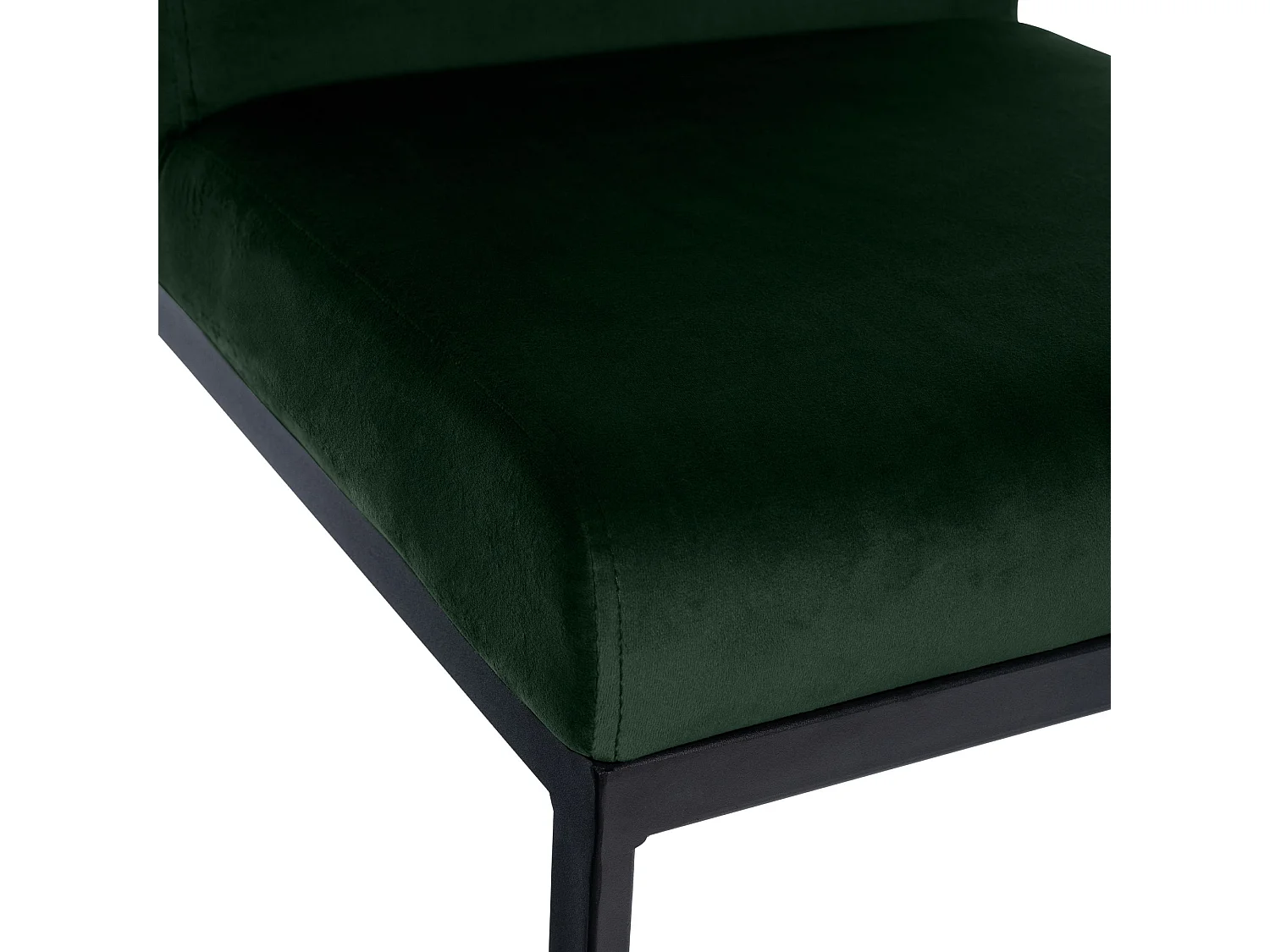 Tabouret de bar - Velours - Vert - Hopewell