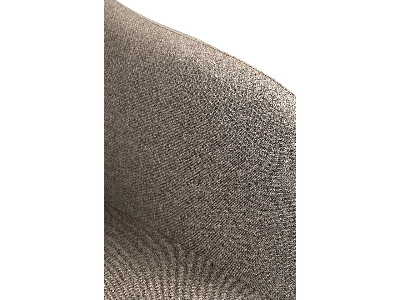 Tabouret de bar - Tissu - Taupe - Natoma