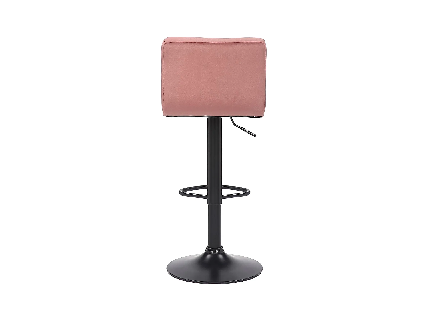 Lot de 4  Tabouret de bar - Velours - Rose - Feni