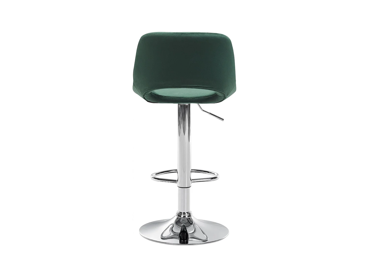Lot de 2  Tabouret de bar - Velours - Vert - Camden