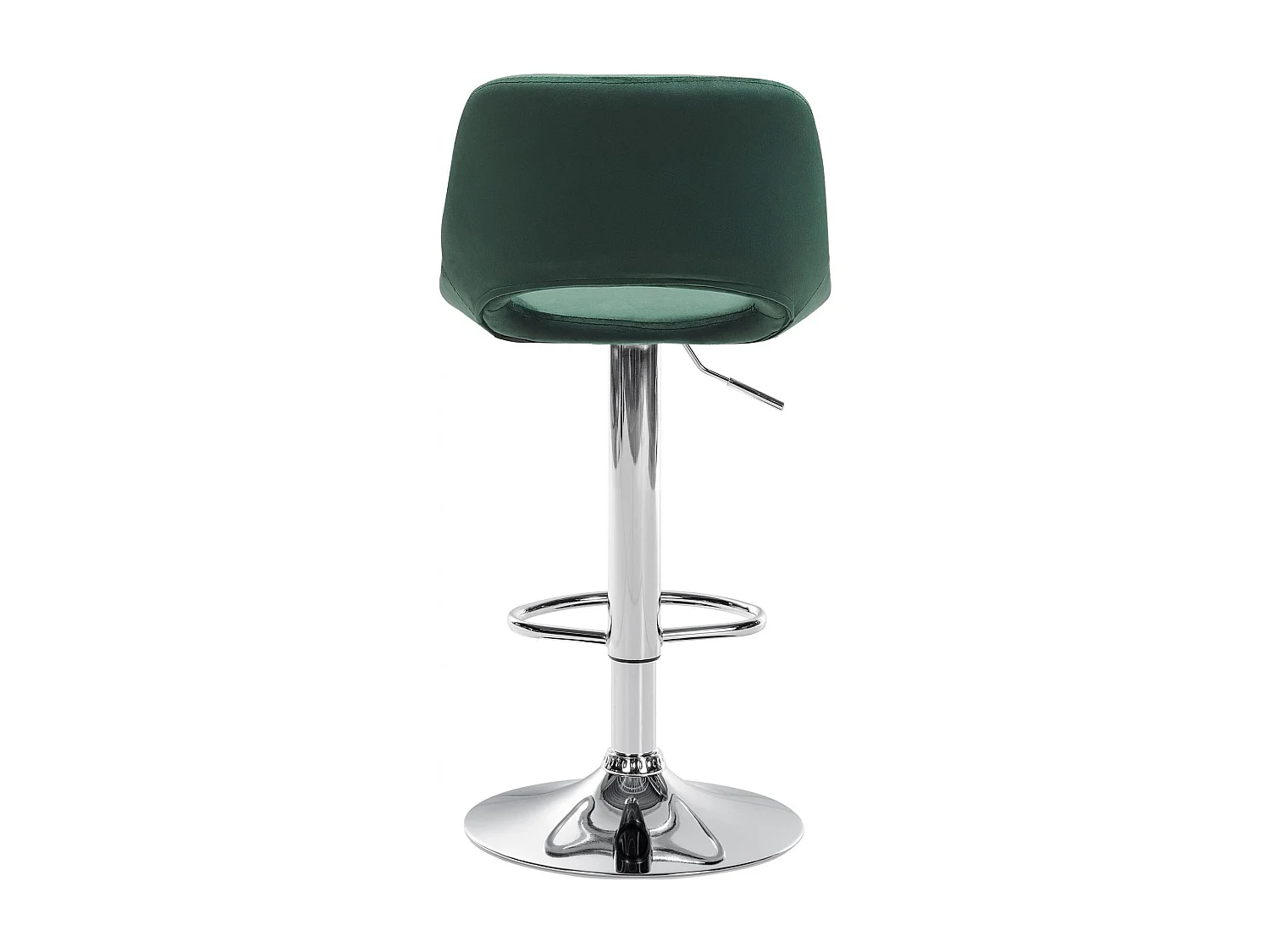 Lot de 2  Tabouret de bar - Velours - Vert - Camden
