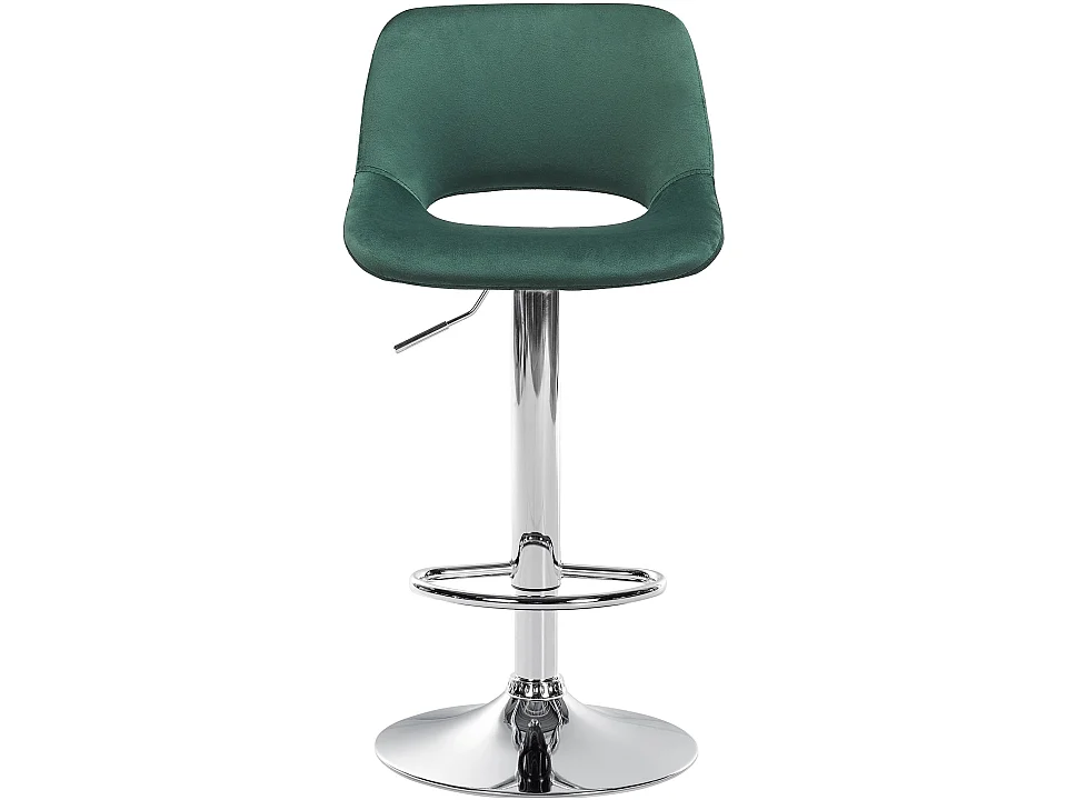 Lot de 2  Tabouret de bar - Velours - Vert - Camden