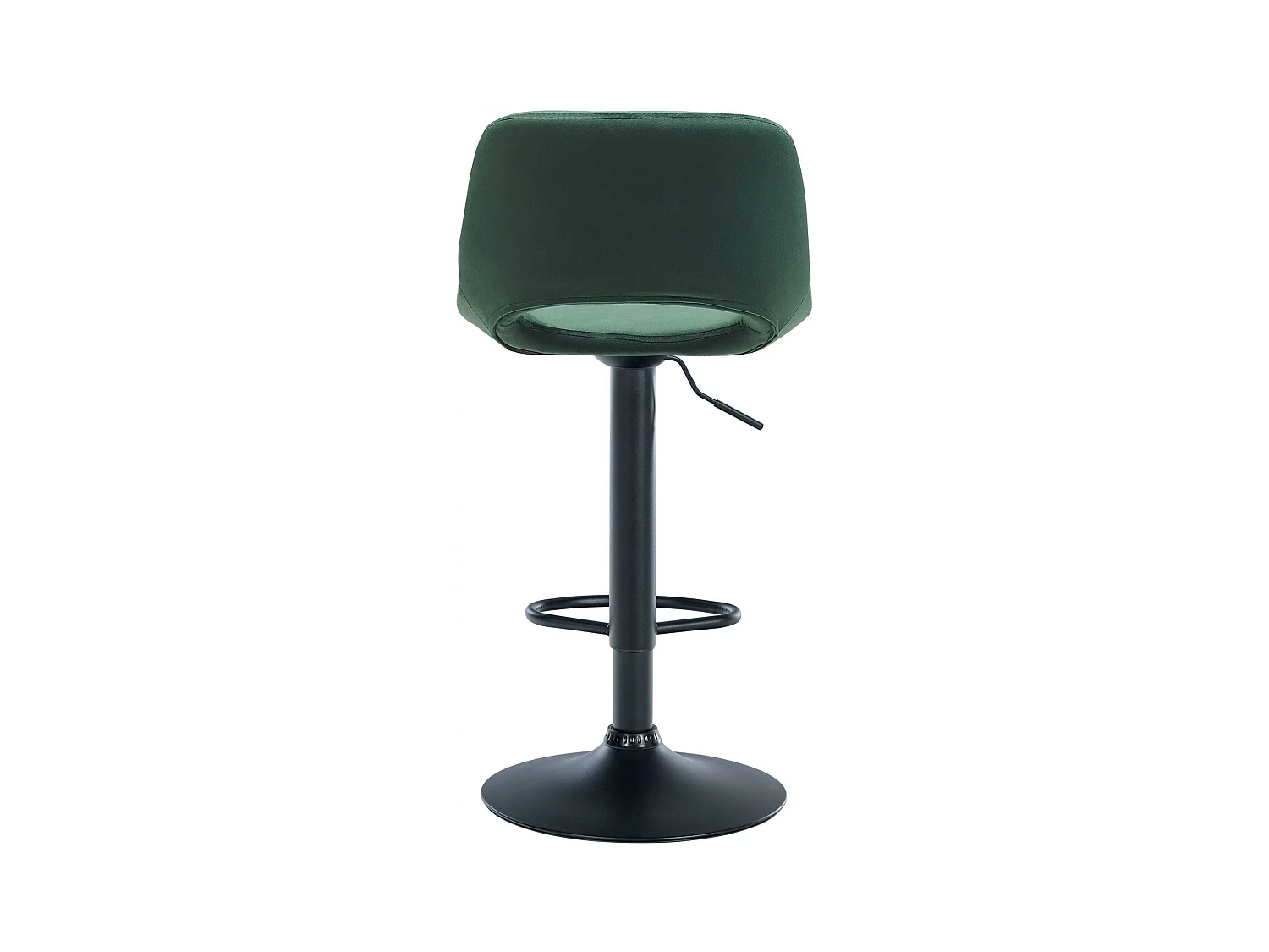 Lot de 2  Tabouret de bar - Velours - Vert - Camden