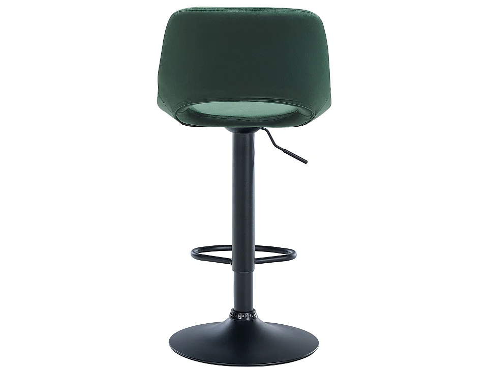 Lot de 2  Tabouret de bar - Velours - Vert - Camden