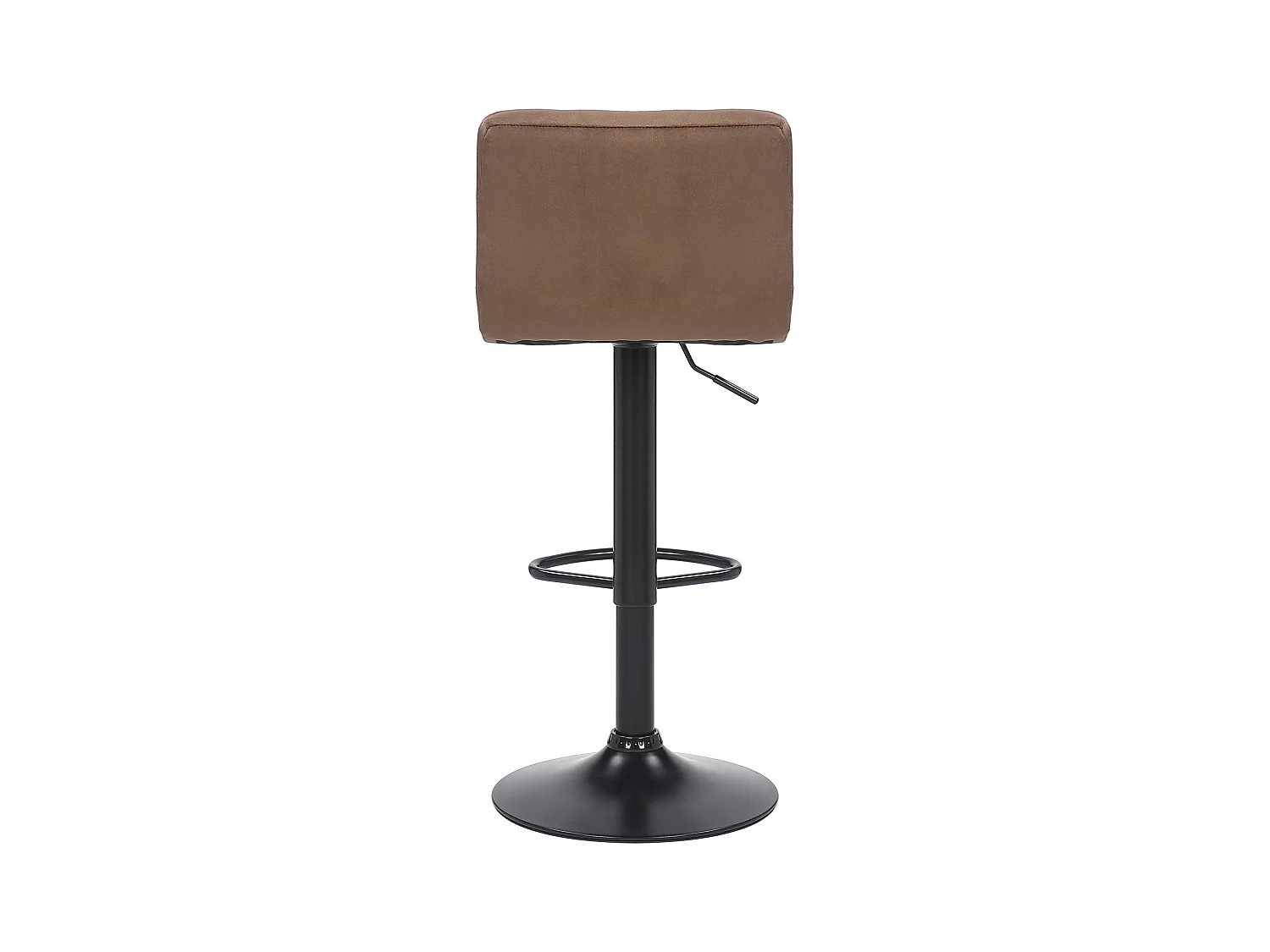 Lot de 4  Tabouret de bar - Velours - Marron - Feni