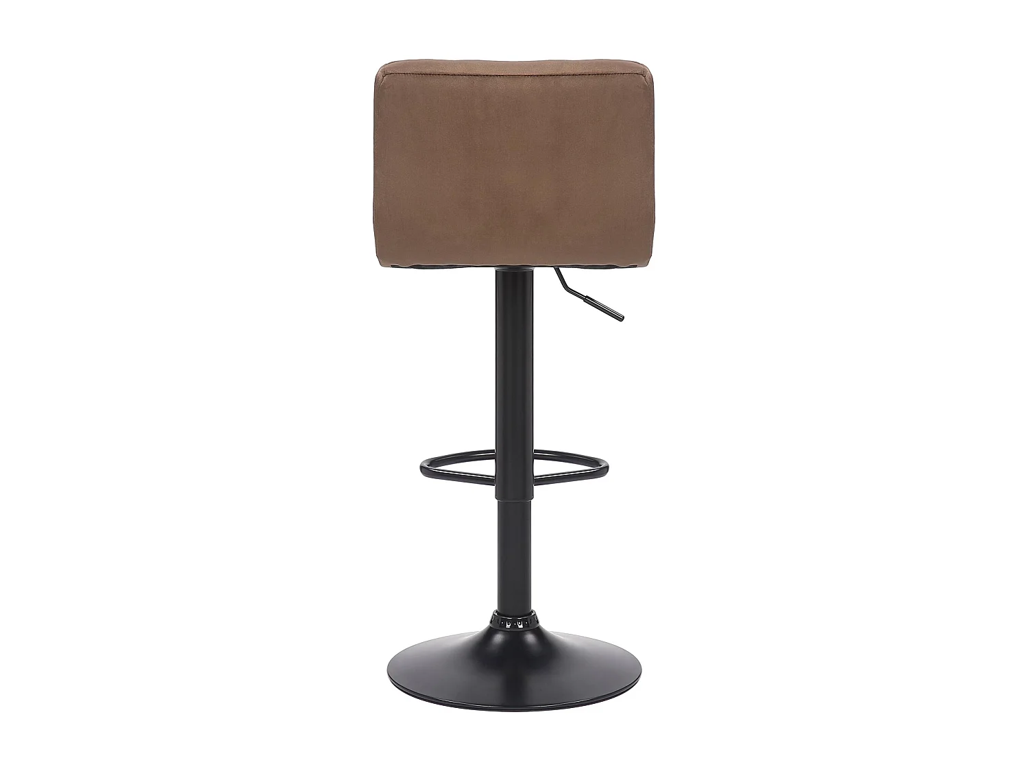 Lot de 4  Tabouret de bar - Velours - Marron - Feni