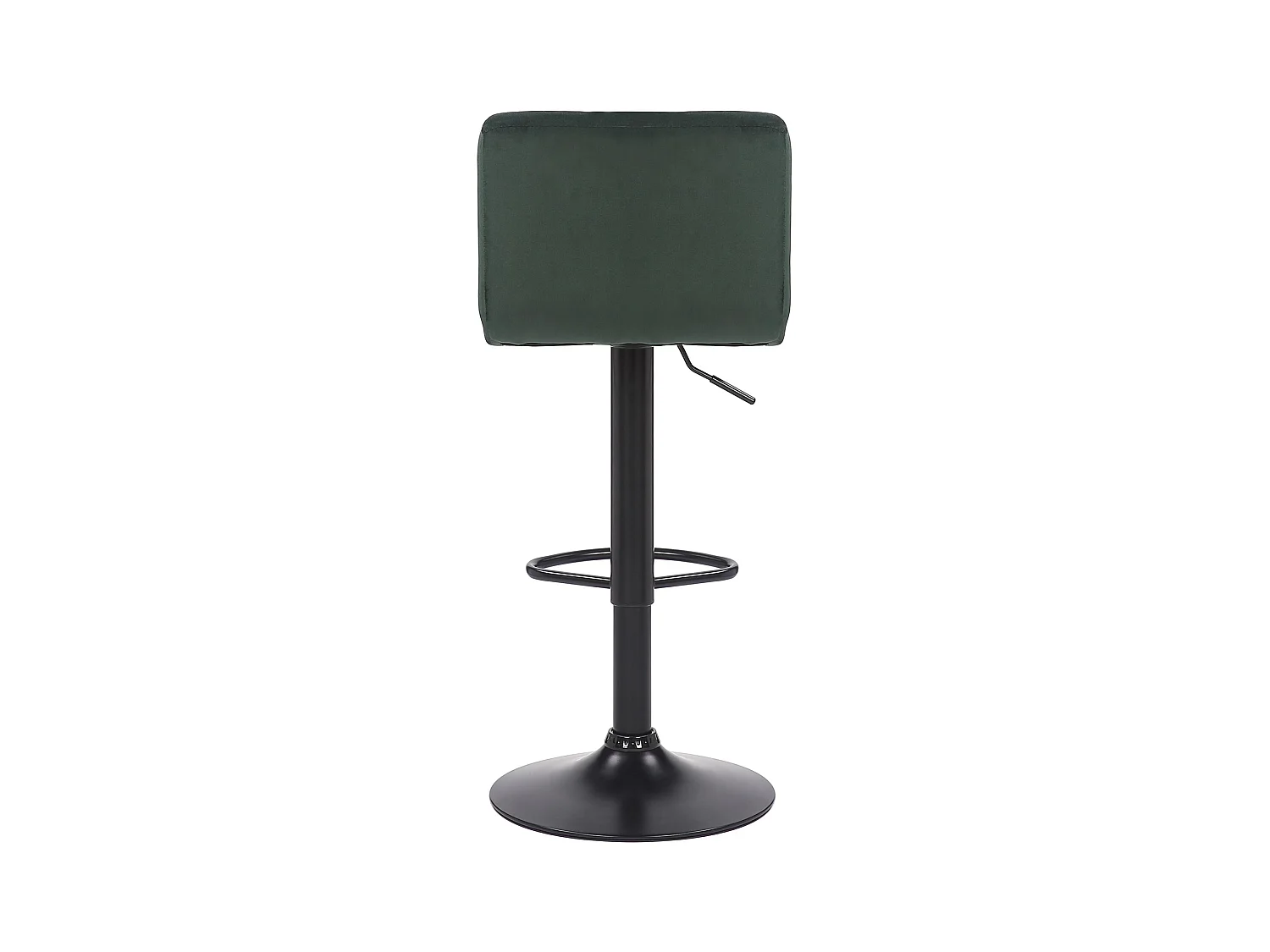 Lot de 4  Tabouret de bar - Velours - Vert - Feni