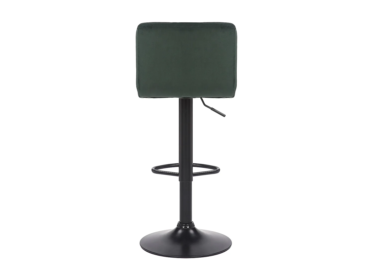 Lot de 4  Tabouret de bar - Velours - Vert - Feni