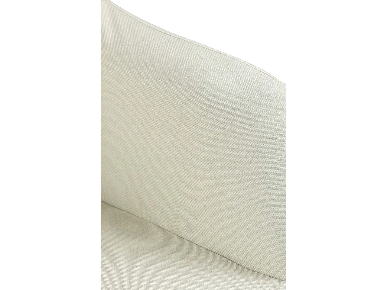 Tabouret de bar - Tissu - Crème - Natoma