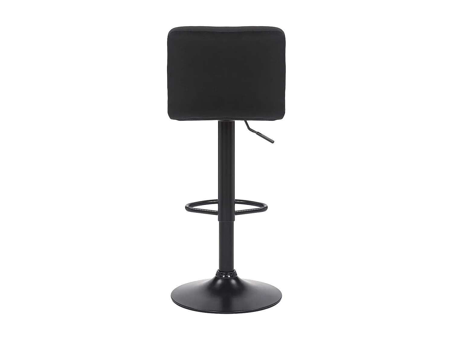 Lot de 4  Tabouret de bar - Velours - Noir - Feni