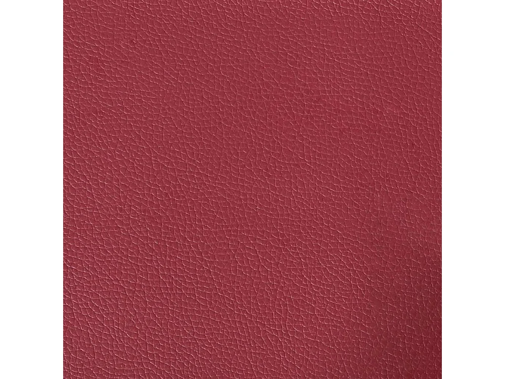 Poggiapiedi Rosso Vino 70x55x41 cm in Similpelle