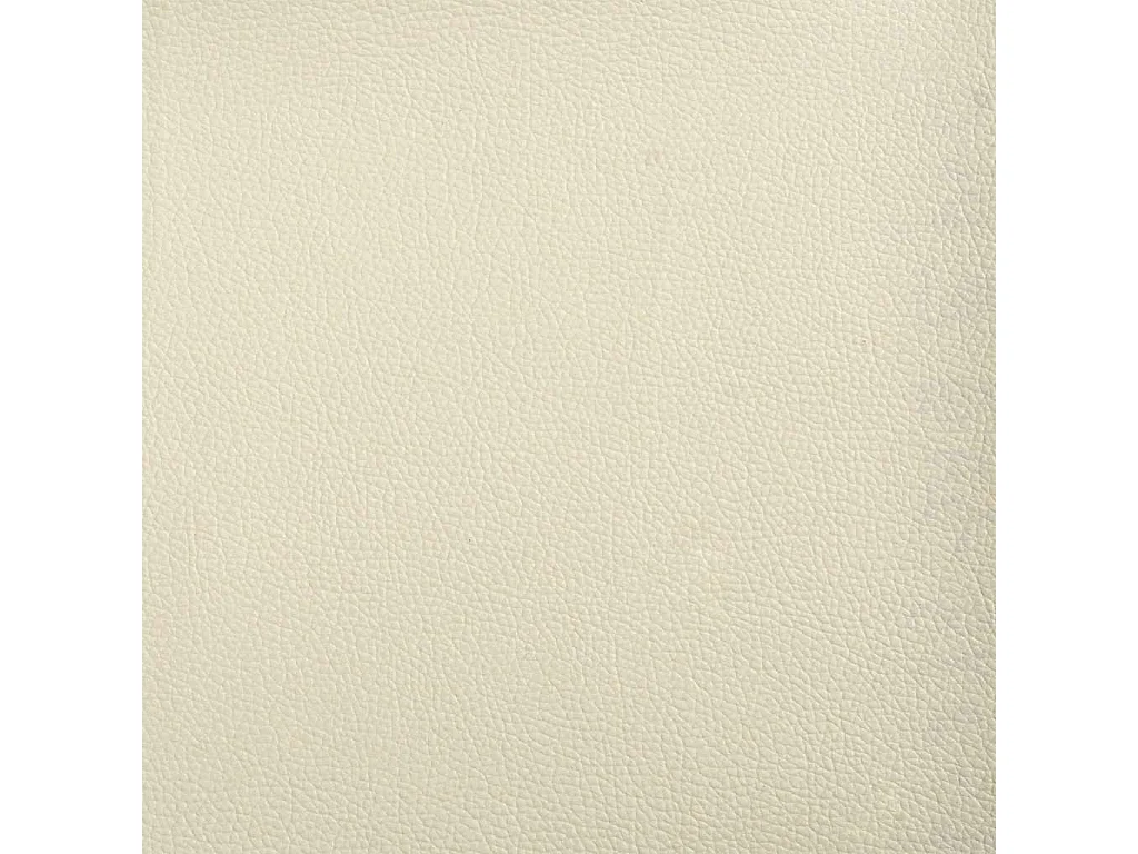Poggiapiedi Crema 70x55x41 cm in Similpelle