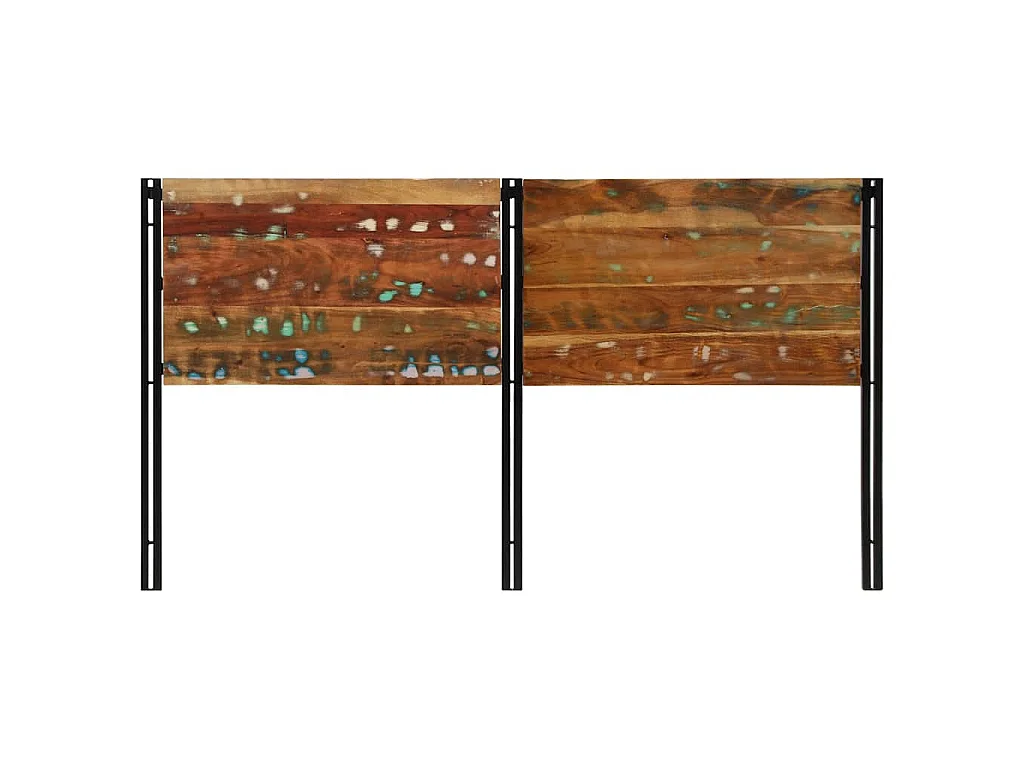 Hoofdeinde 180 cm massief gerecycled en ijzer