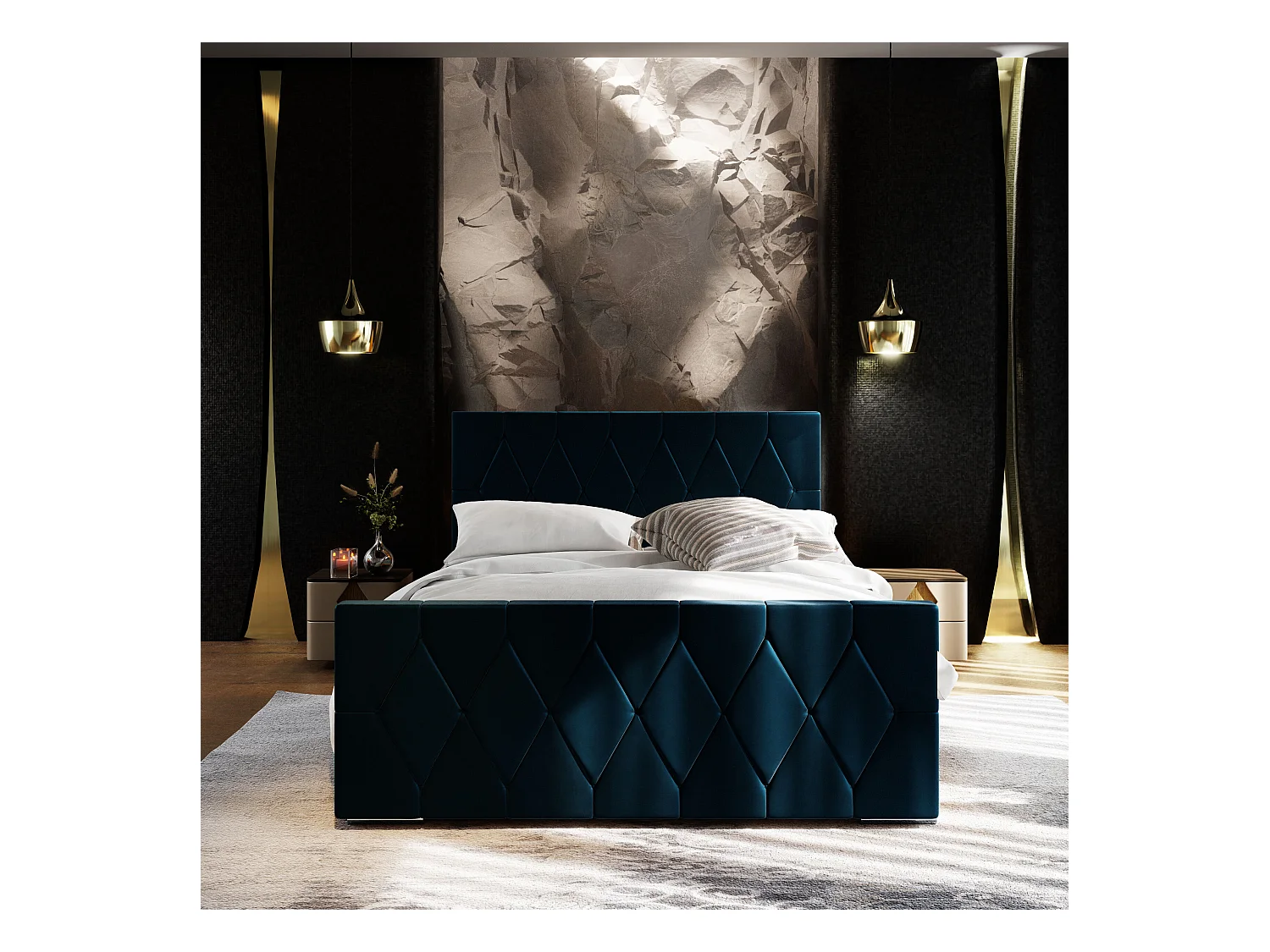 Łóżko tapicerowane ADA 120x200 Itaka 11