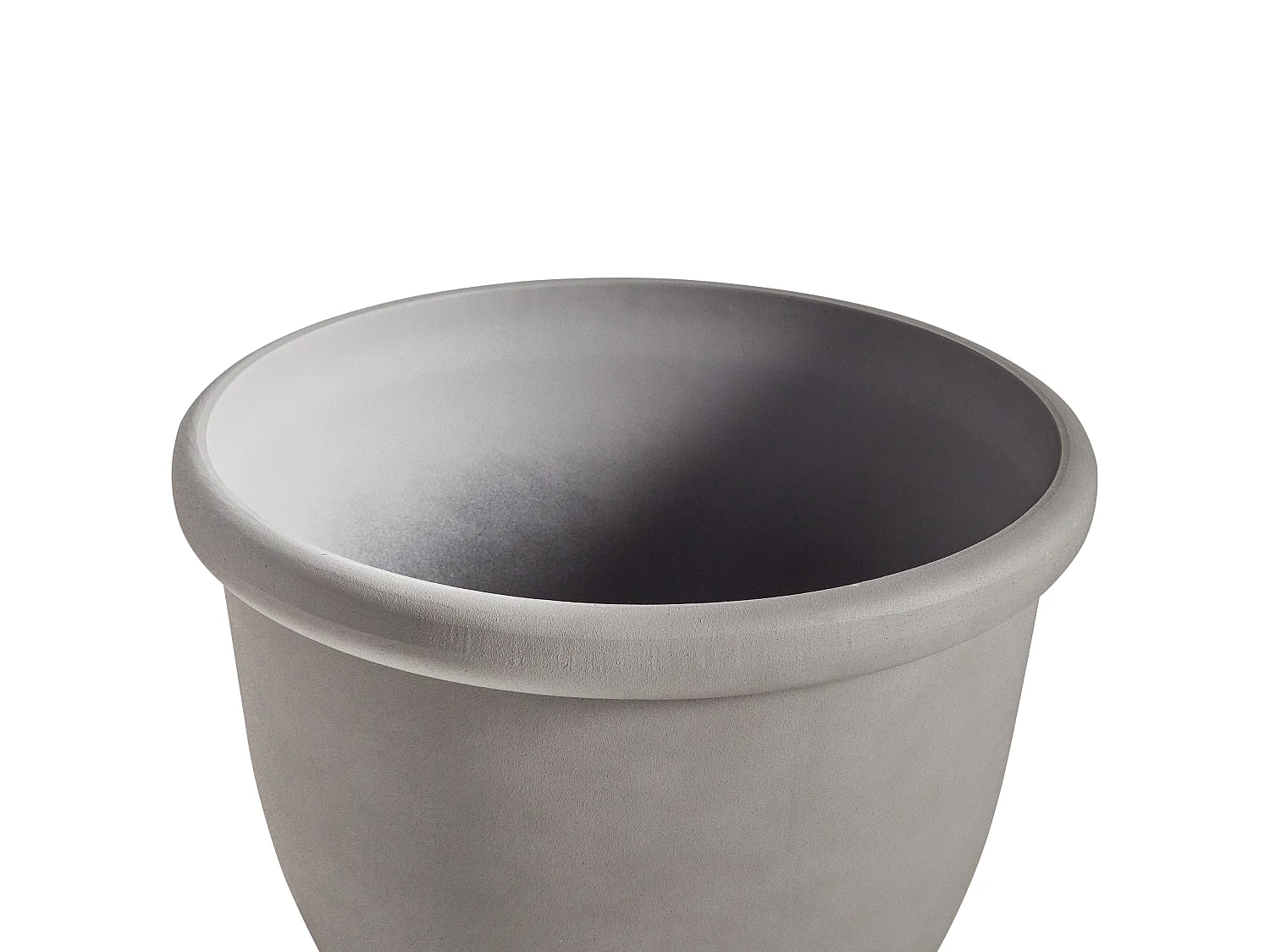 Cache-pot TESALIA Matériaux synthétiques 49 cm Gris