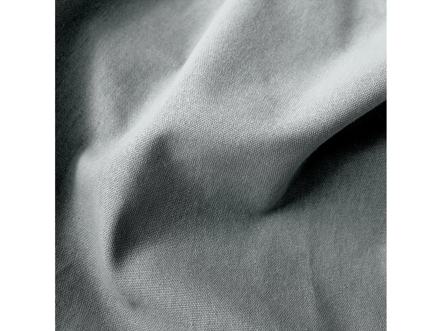 Set van 2 afneembare kussenhoezen, vierkant 60x60cm, lichtgrijs, 100% katoen, Panama collectie