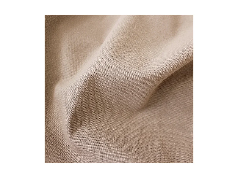 Set van 2 afneembare kussenhoezen, vierkant 60x60cm, naturel beige, 100% katoen, Panama collectie