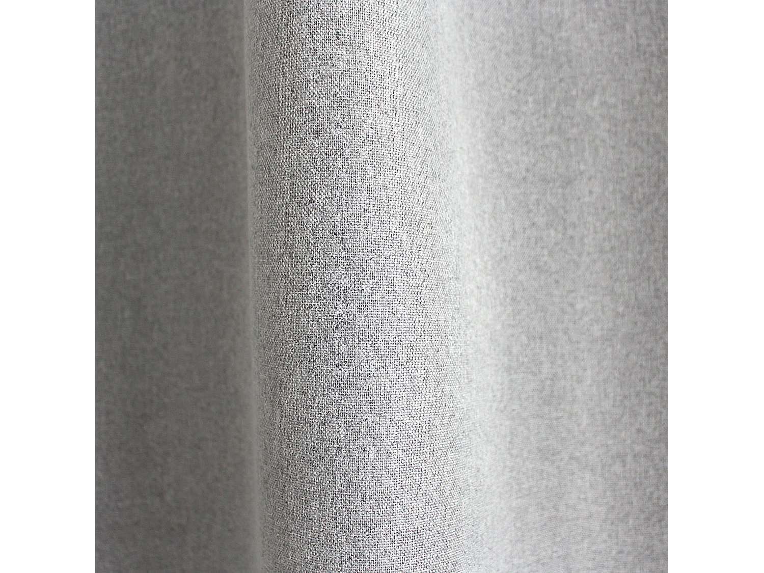 Lot de 2 Rideaux, 100% Occultant, 140x240cm, Pattes Cachées, Collection Eclipse, CMADECO - Gris