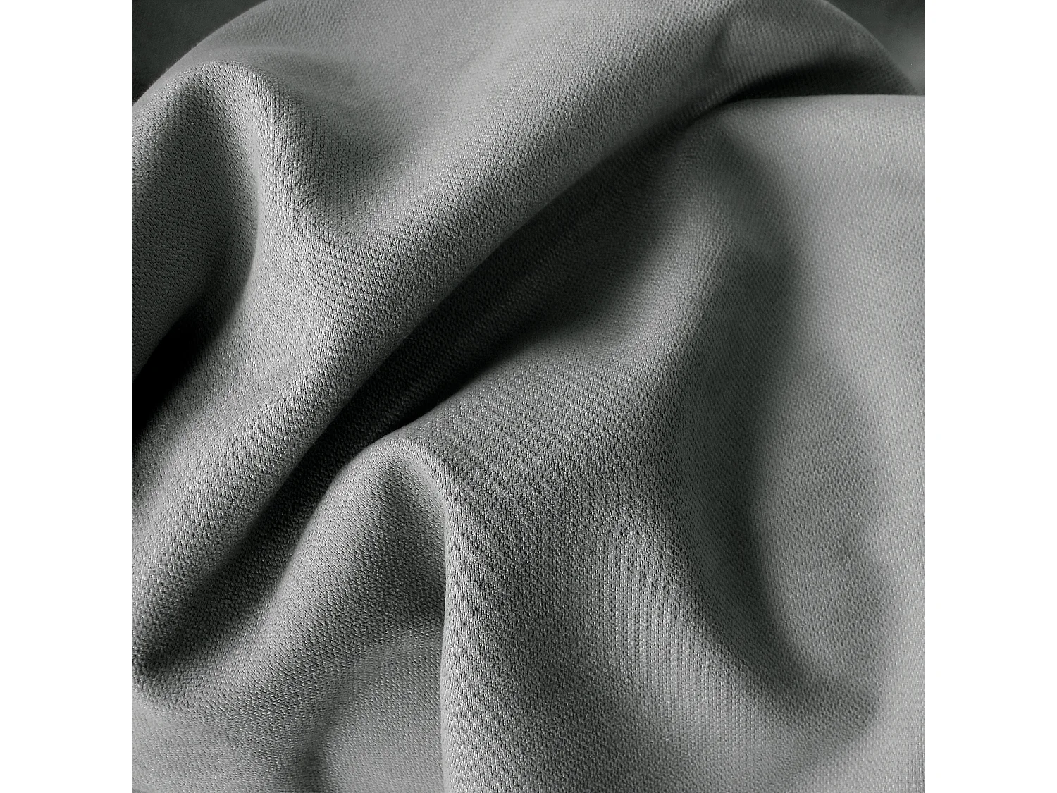 2 thermische gordijnen met oogjes, betongrijs, 135x240cm, fleece voering, collectie Nordica