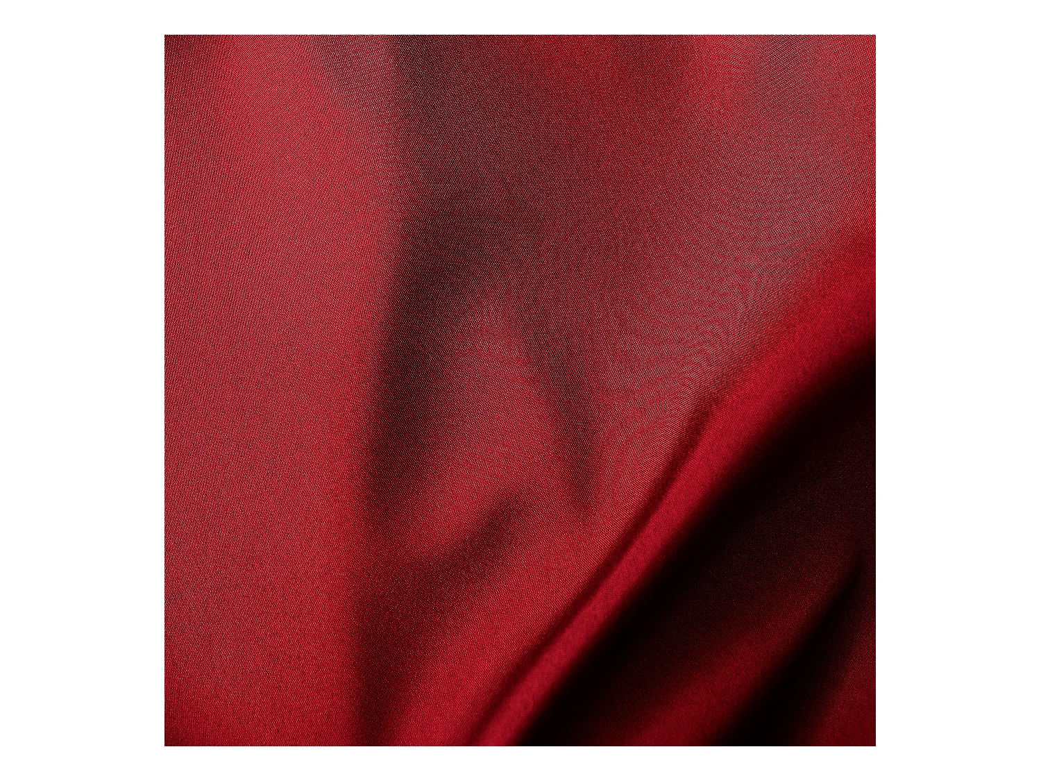 Lot de 2 rideaux thermique avec oeillets, rouge, 140x180cm, 100% polyester, collection Glacier