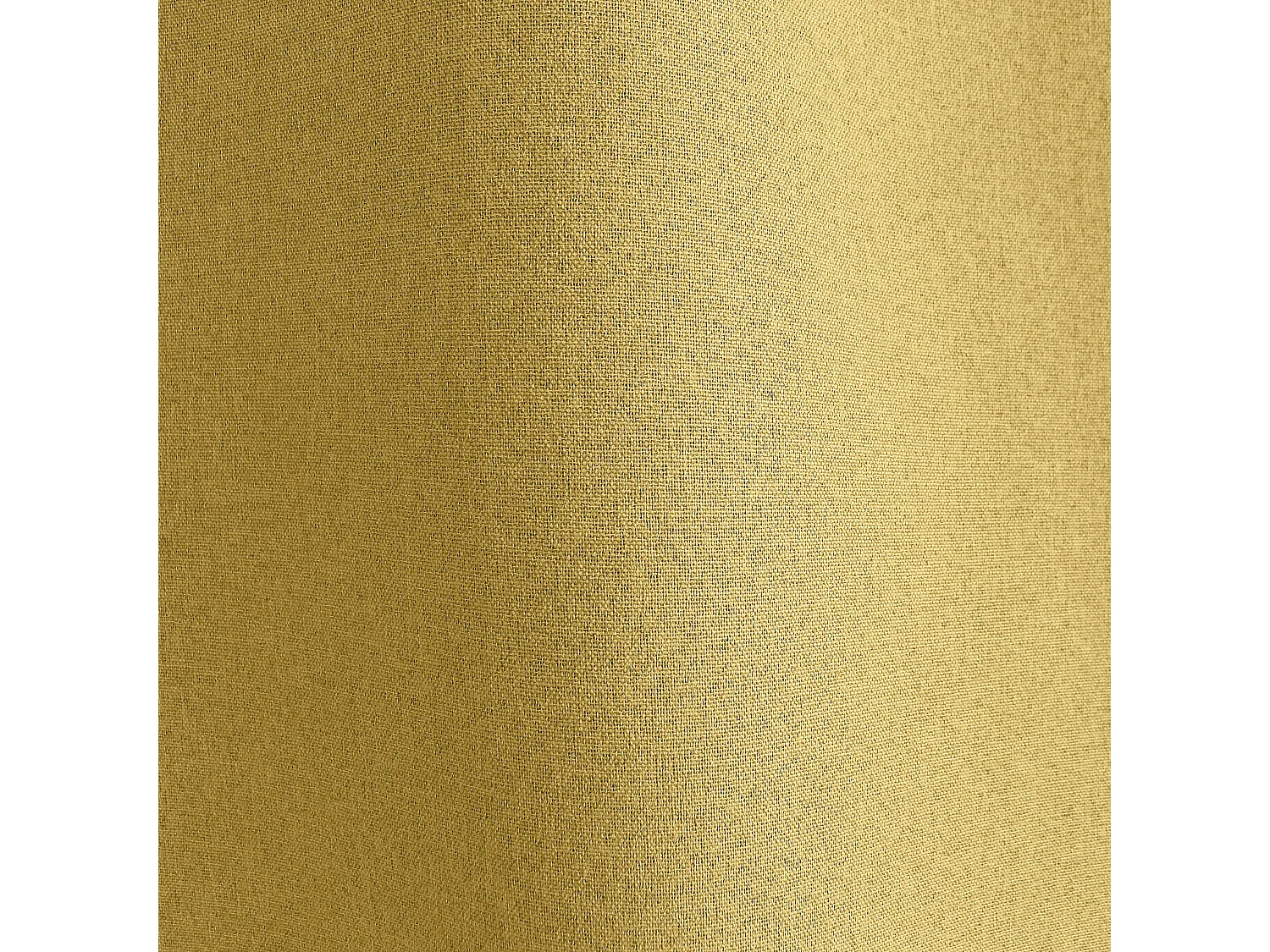 Set van 2 gordijnen, 100% verduisterend, 140x240cm, mosterdgeel, verborgen poten, Eclipse collectie