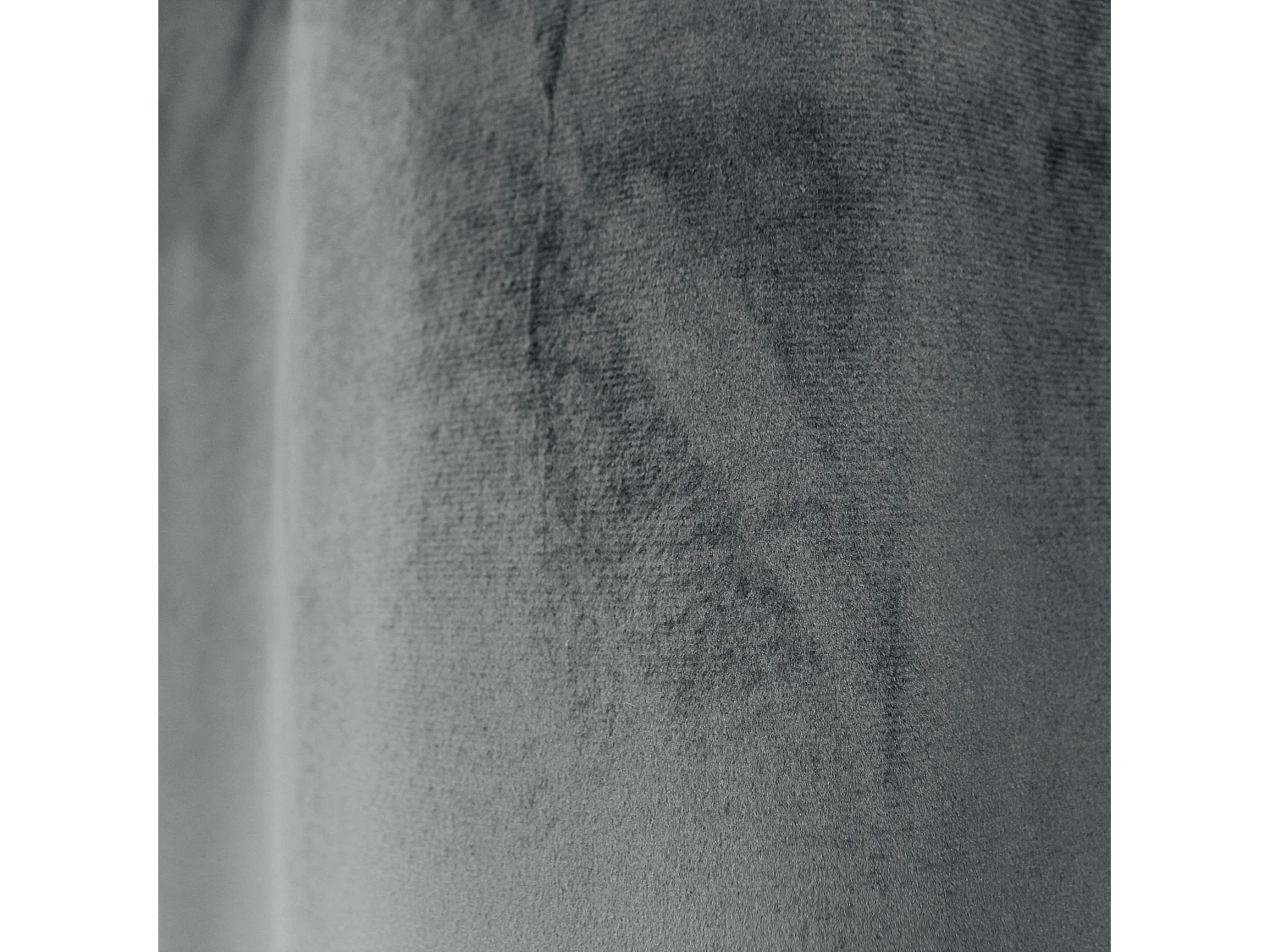 Lot de 2 rideaux avec oeillets, 140x240cm, gris, velours, collection Nounours