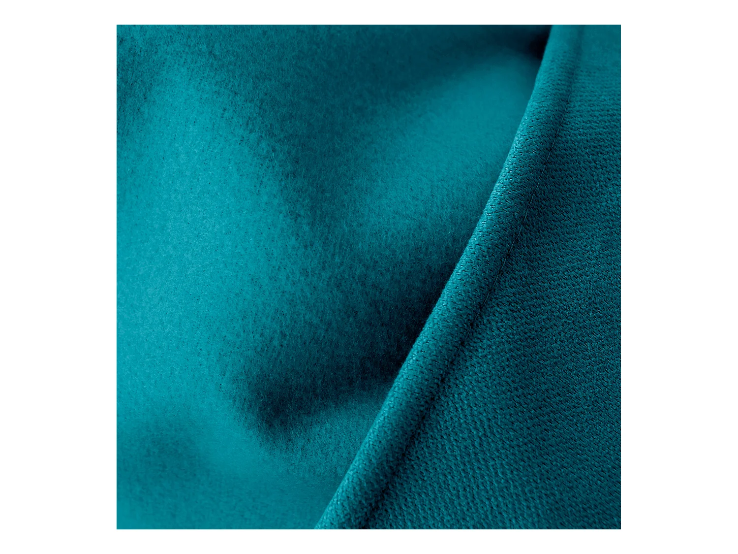 2 rideaux thermique à œillets, bleu canard, 135x240cm, doublure polaire, collection Nordica