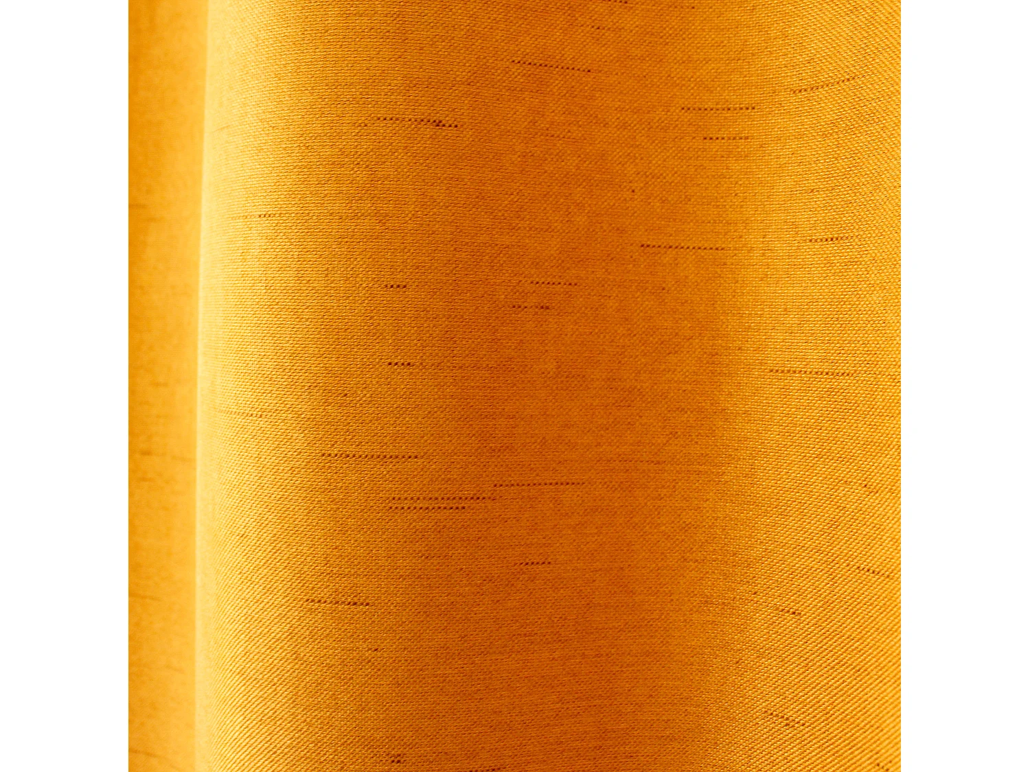 Lot de 2 Rideaux Obscurcissant Fileté avec Œillets, 140x240cm, 100% polyester, Collection Floppy, CMADECO - Jaune