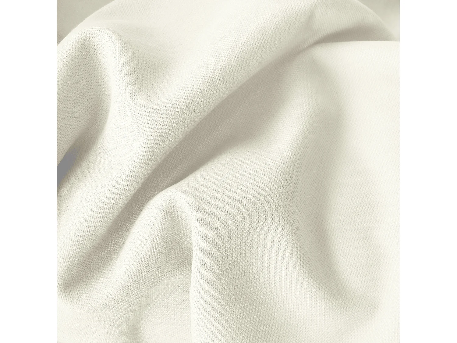 2 thermische gordijnen met zeilringen, ecru, 135x240cm, fleece voering, collectie Nordica